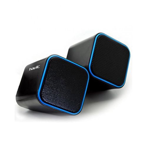 Havit USB Multimedia Speakers 2pcs - Black/Blue