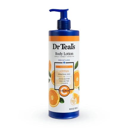 Dr Teal'S Vitamin C Body Lotion Radiant Citrus, 18 Oz.