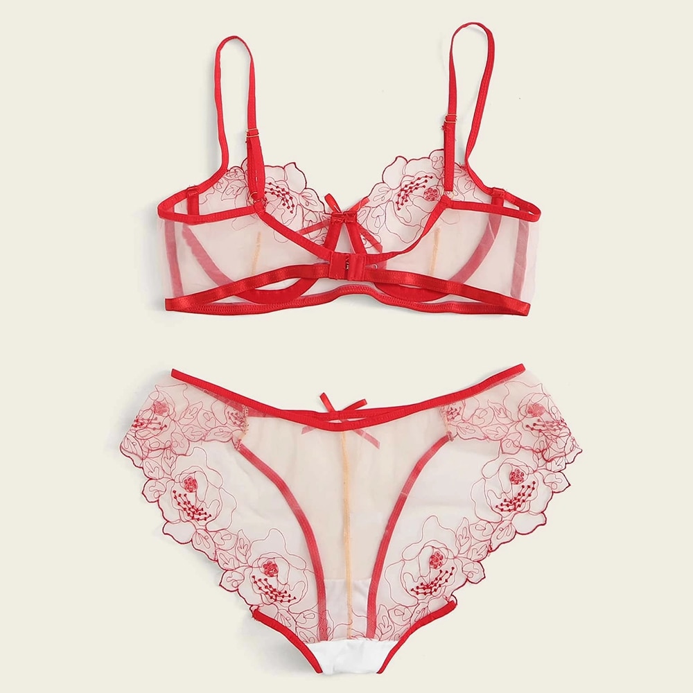See-Through Set of Bra and Panty for Women - Fairfurt Marketplace