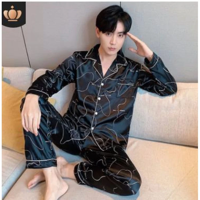 Luxury Silky Unisex pyjamas set - Image 1