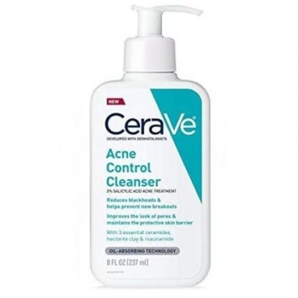 Cerave Acne Control Cleanser With 2% Salicylic Acid 237ml