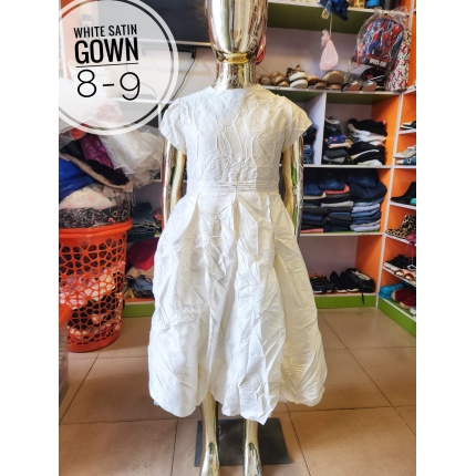 White party Gown
