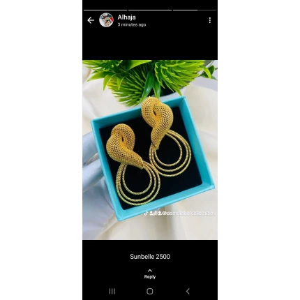 Sunbelle earring