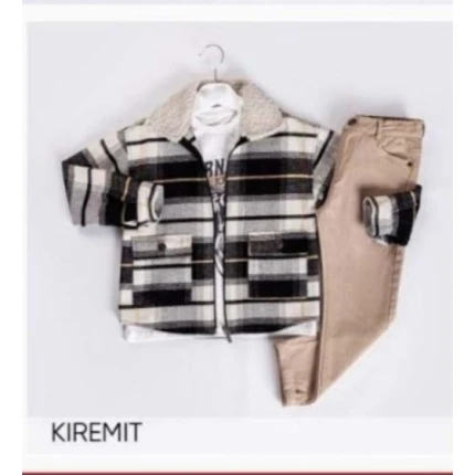 Boy jacket, t-shirt and trousers