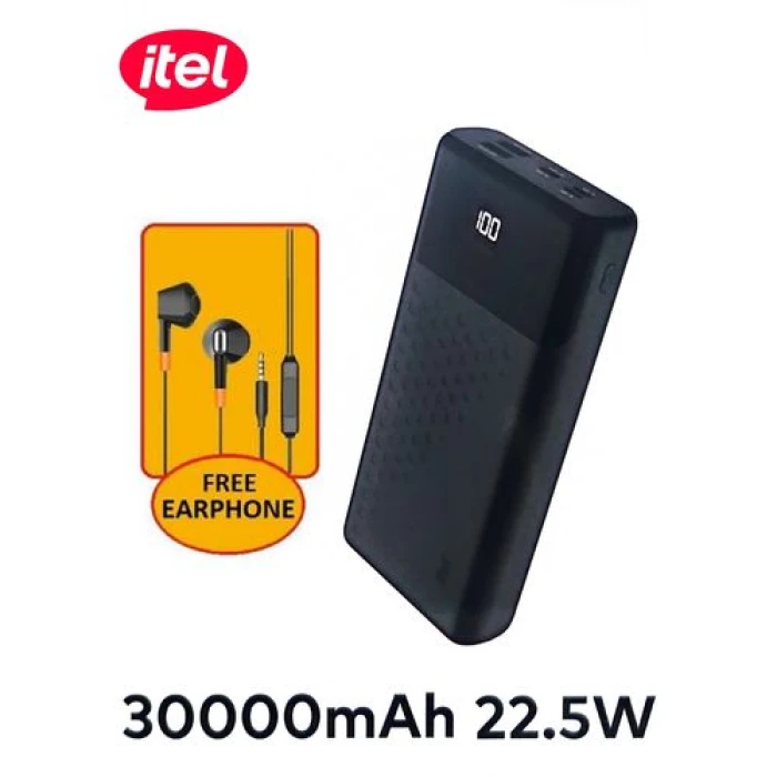 Itel 30000mAh Triple Input - Image 1