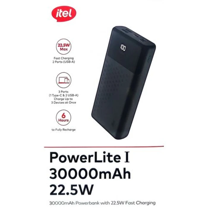 Itel 30000mAh Triple Input - Image 2