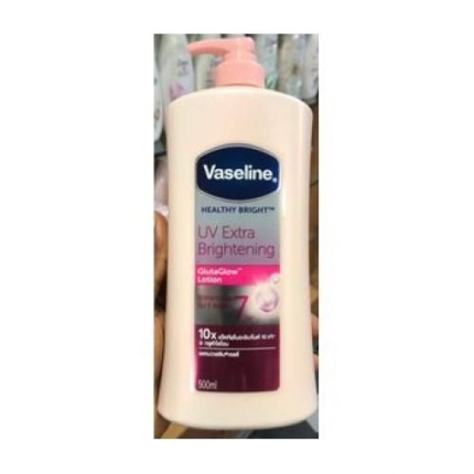 Vaseline UV Extra Brightening GlutaGlow Lotion Healthy Bright 500ml