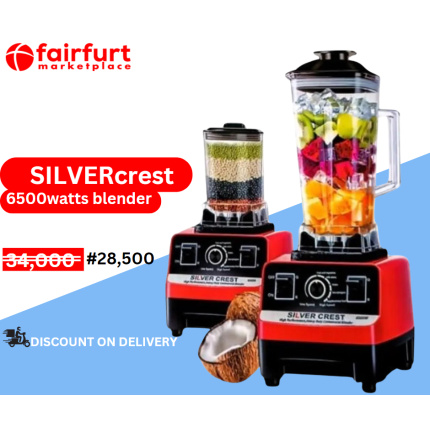 SILVERCREST BLENDER 3kg 6500watts