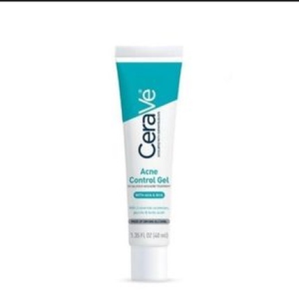 Cerave Acne Treatment With AHA & BHA Acne Control Gel.